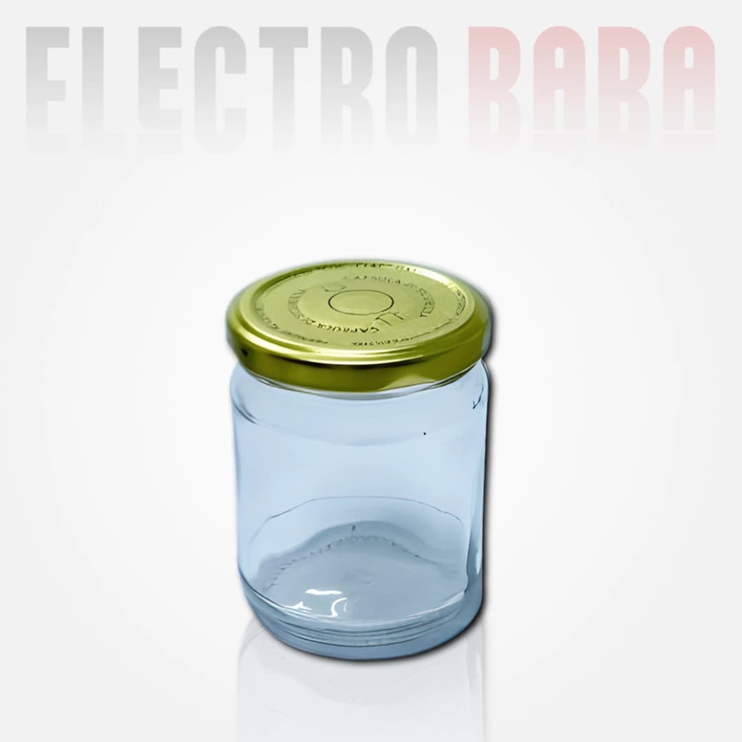 Pot en Verre Rond 21cl, ouverture : Twist-Off