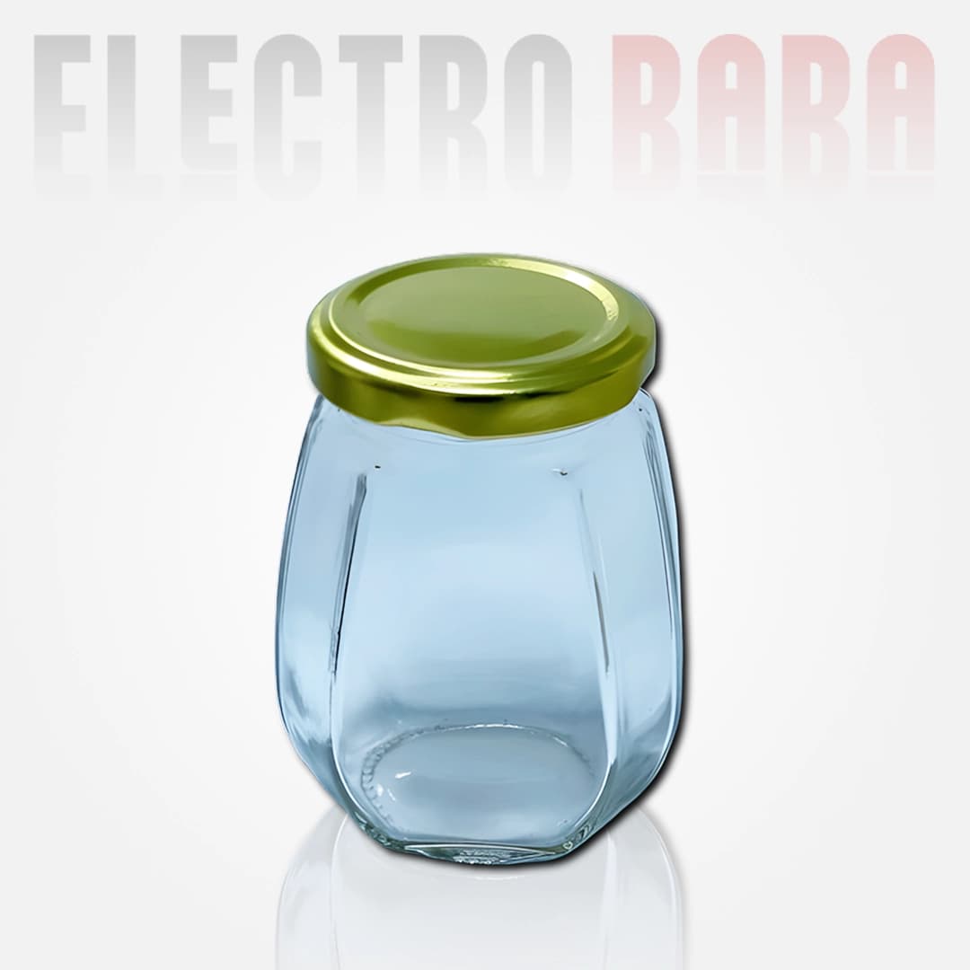 Pot en verre Octogone 125ml
