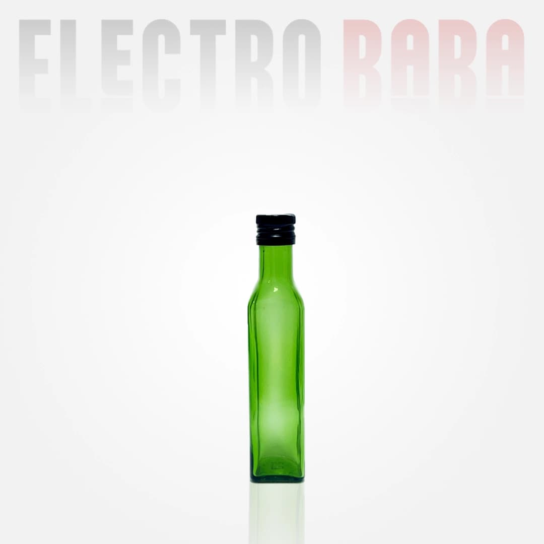 Bouteille carrée vert 50ml