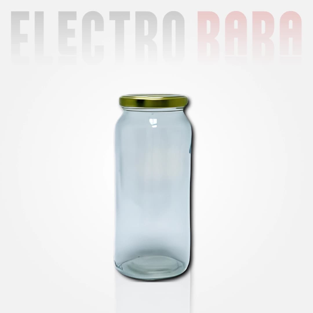 Pot en Verre Rond 58cl , ouverture : Twist-Off