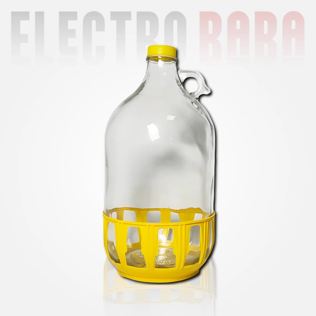 bouteille Huile En Verre 5L
