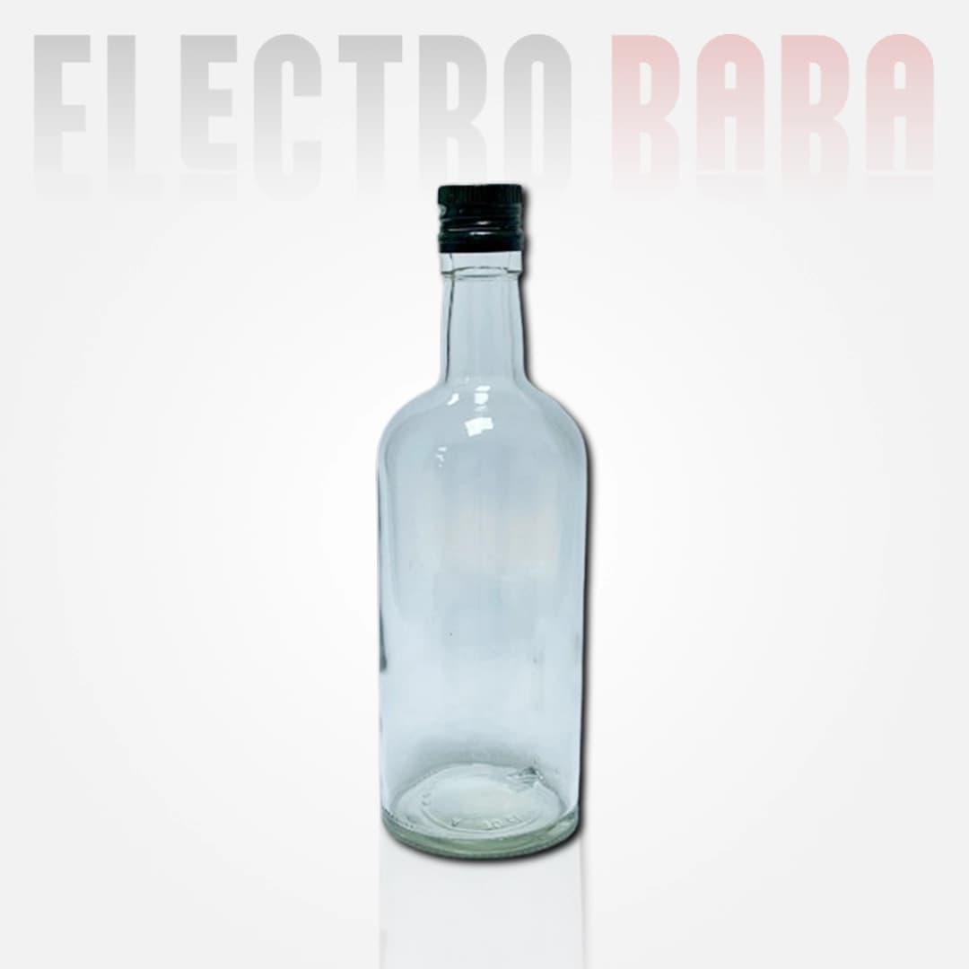Bouteille Rond Transparente 750ml