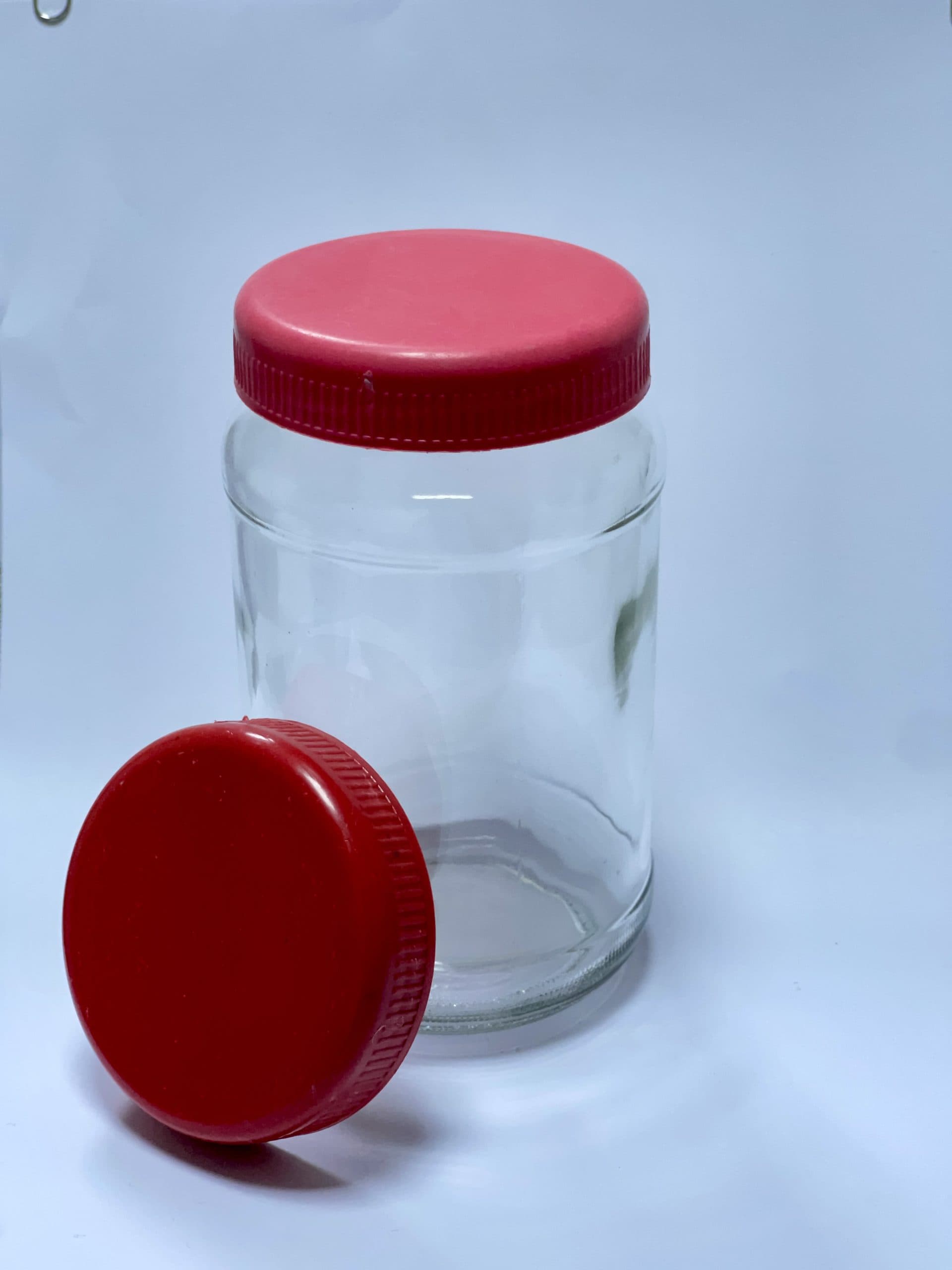 Pot en Verre Rond 37cl – Couvercle Plastique , ouverture : Twist-Off vue 4