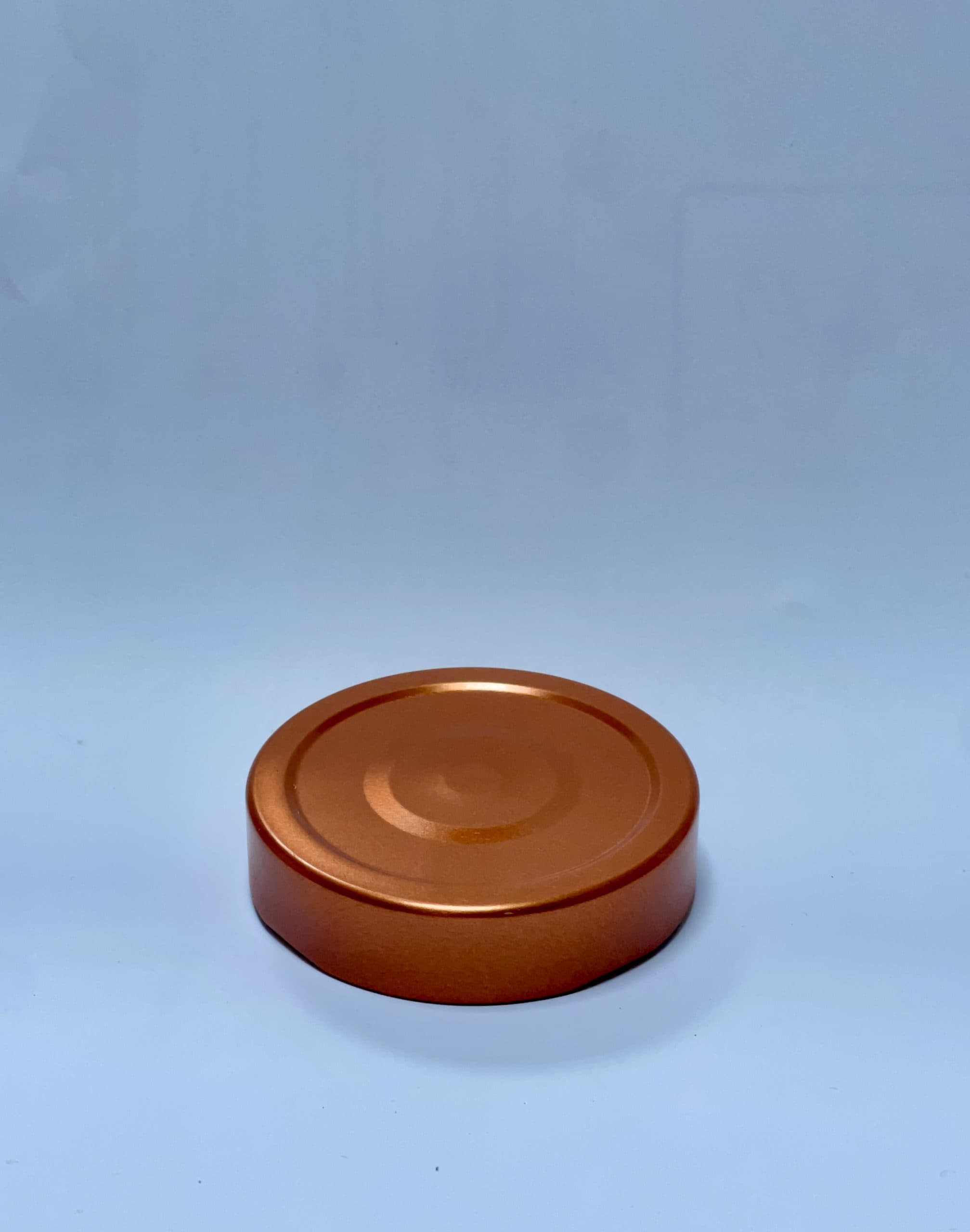 POT carré en verre avec un couvercle cuivré 212ml vue 5