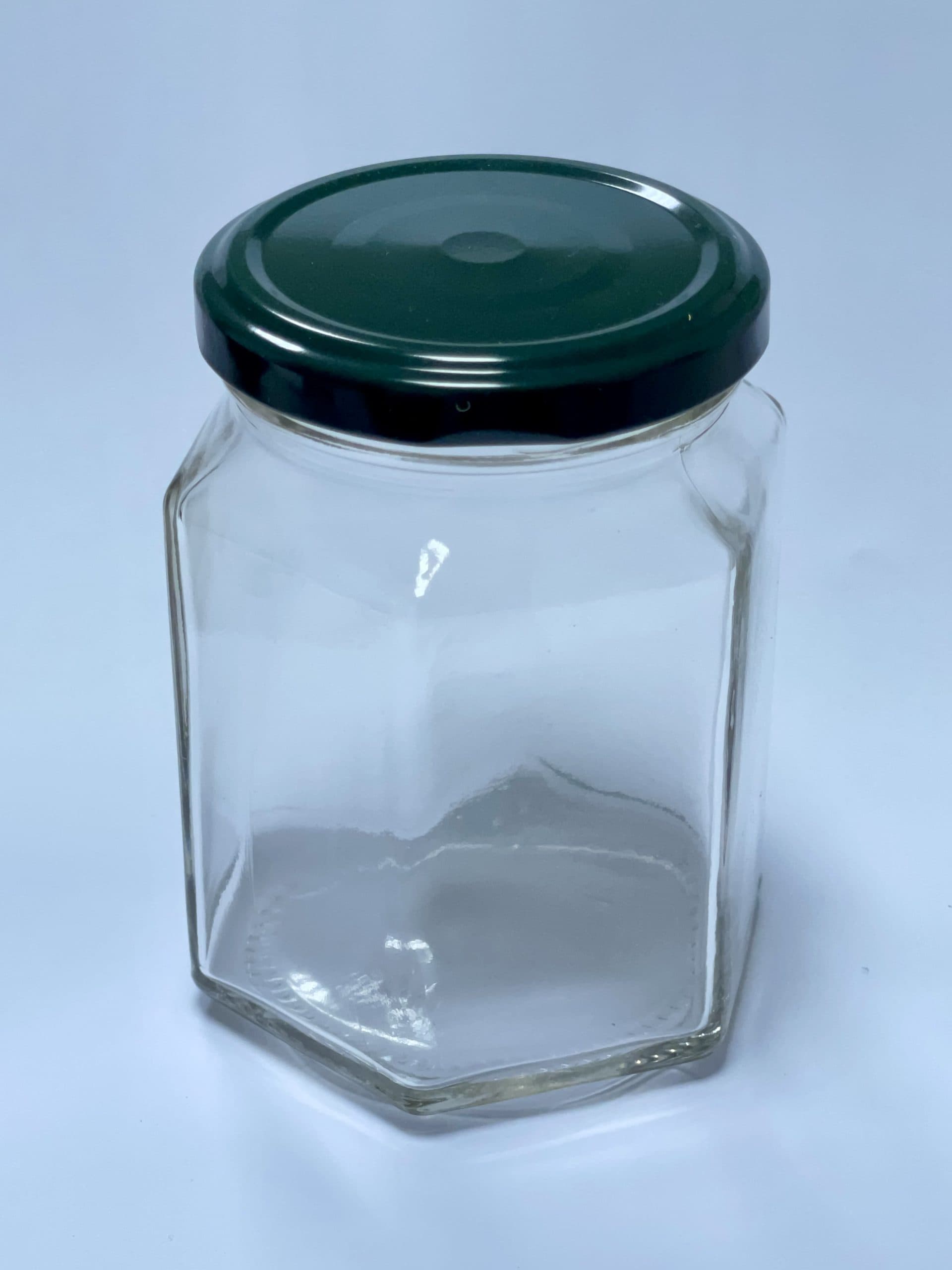 Pot en verre Hexagonale 290ml vue 6