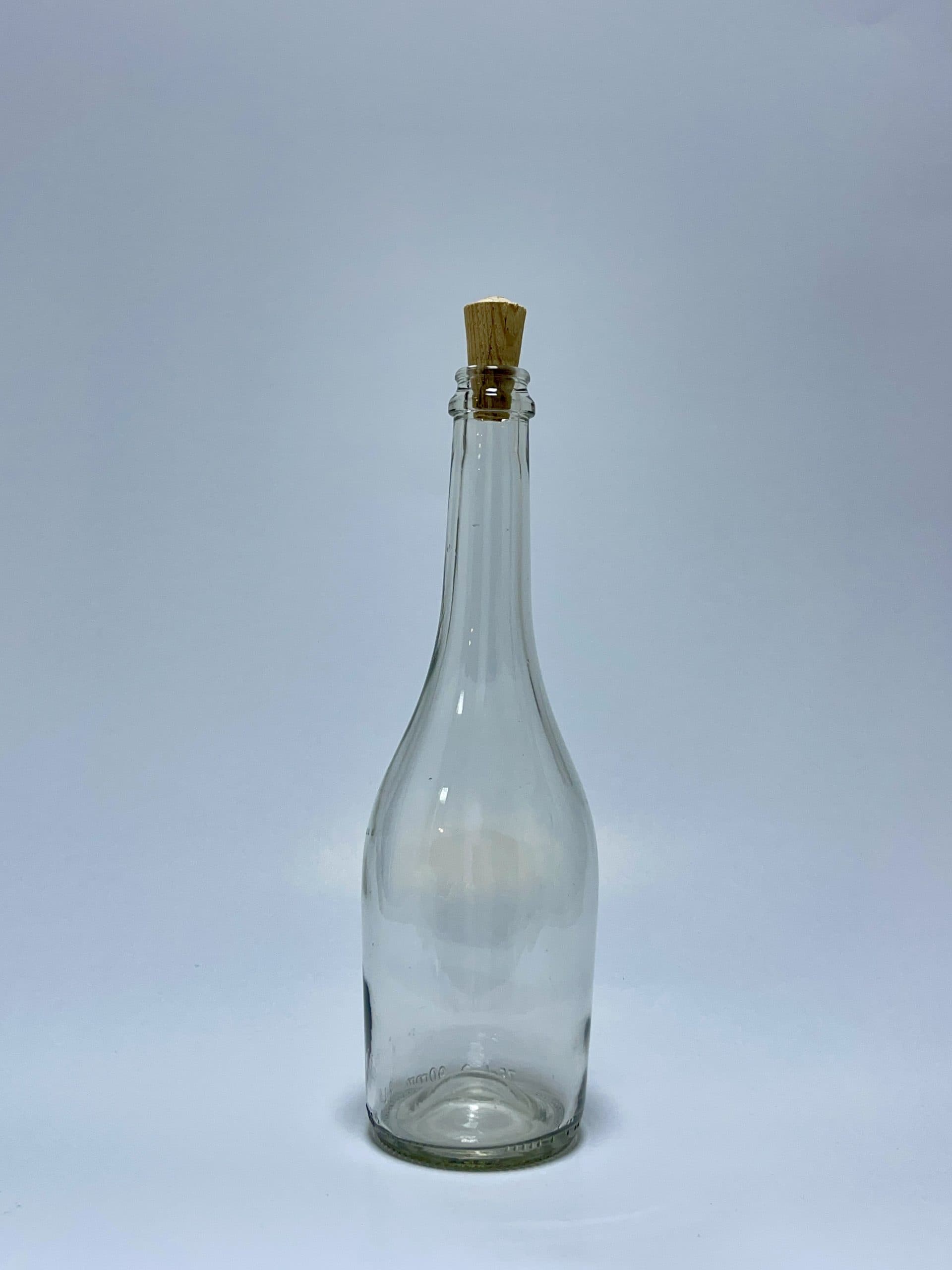 Bouteille collio en verre 75cl avec bouchon en liège vue 3