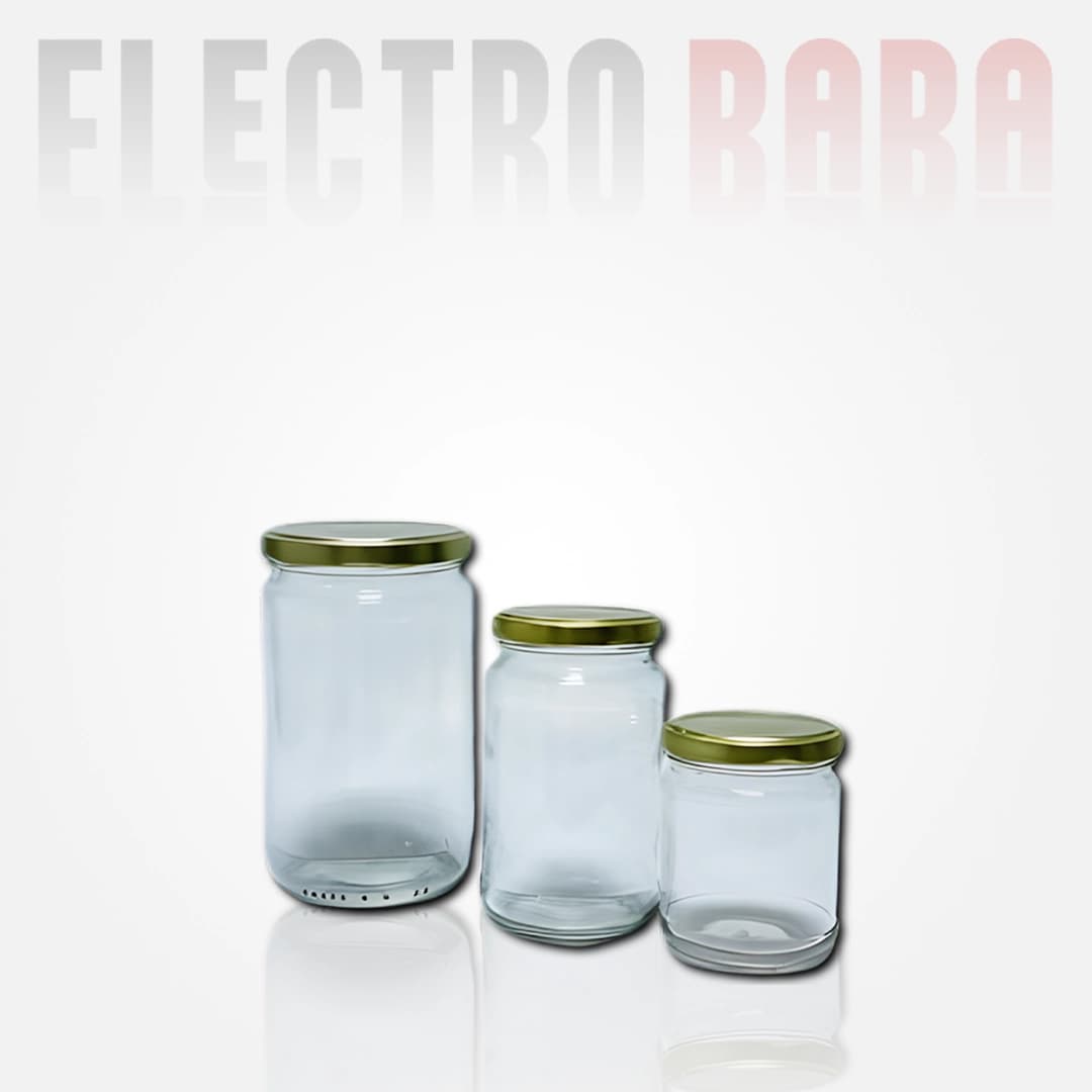 Pot en Verre Rond 72cl , ouverture : Twist-Off