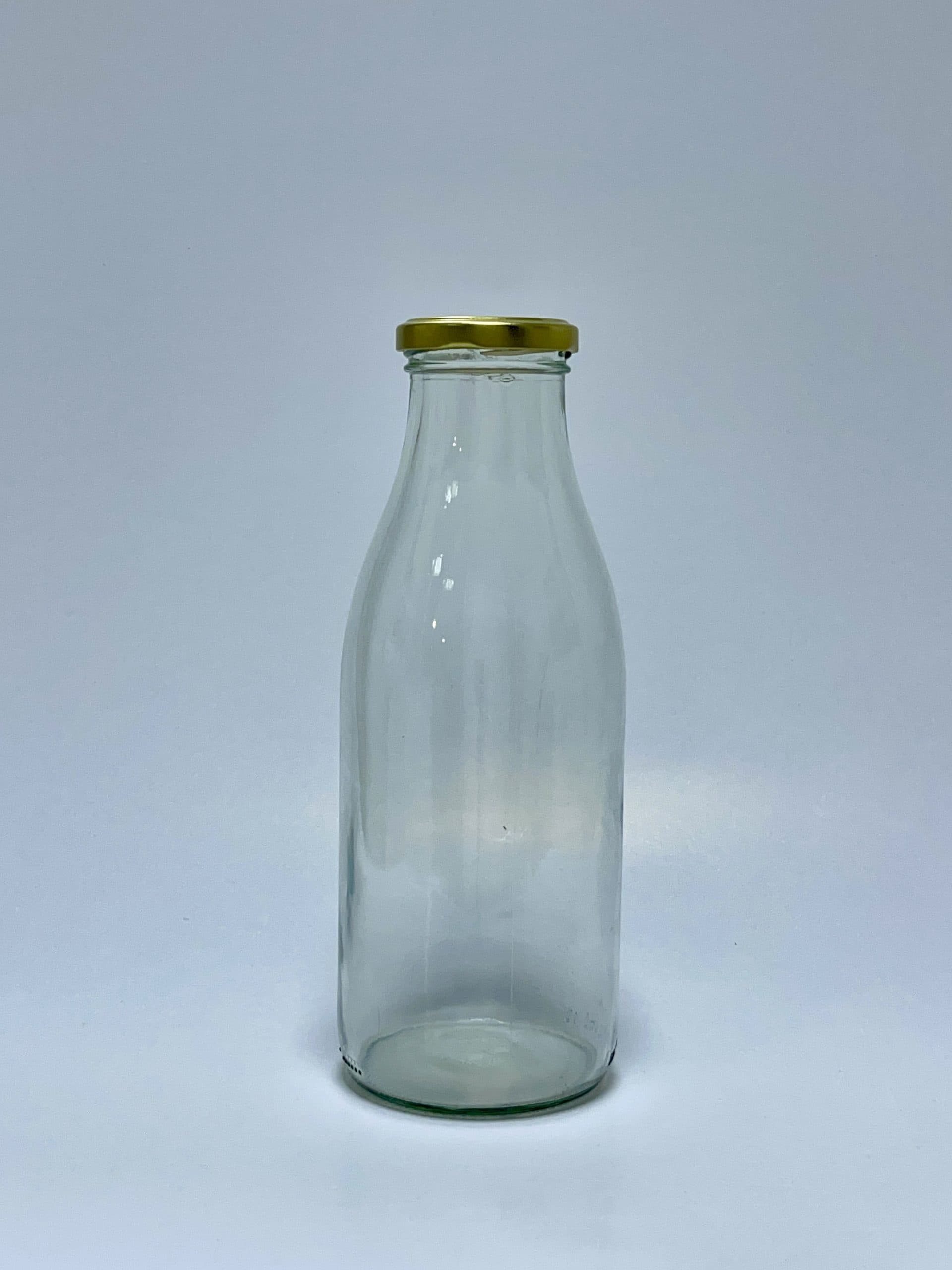 Bouteilles de lait en verre contenance 1L vue 4