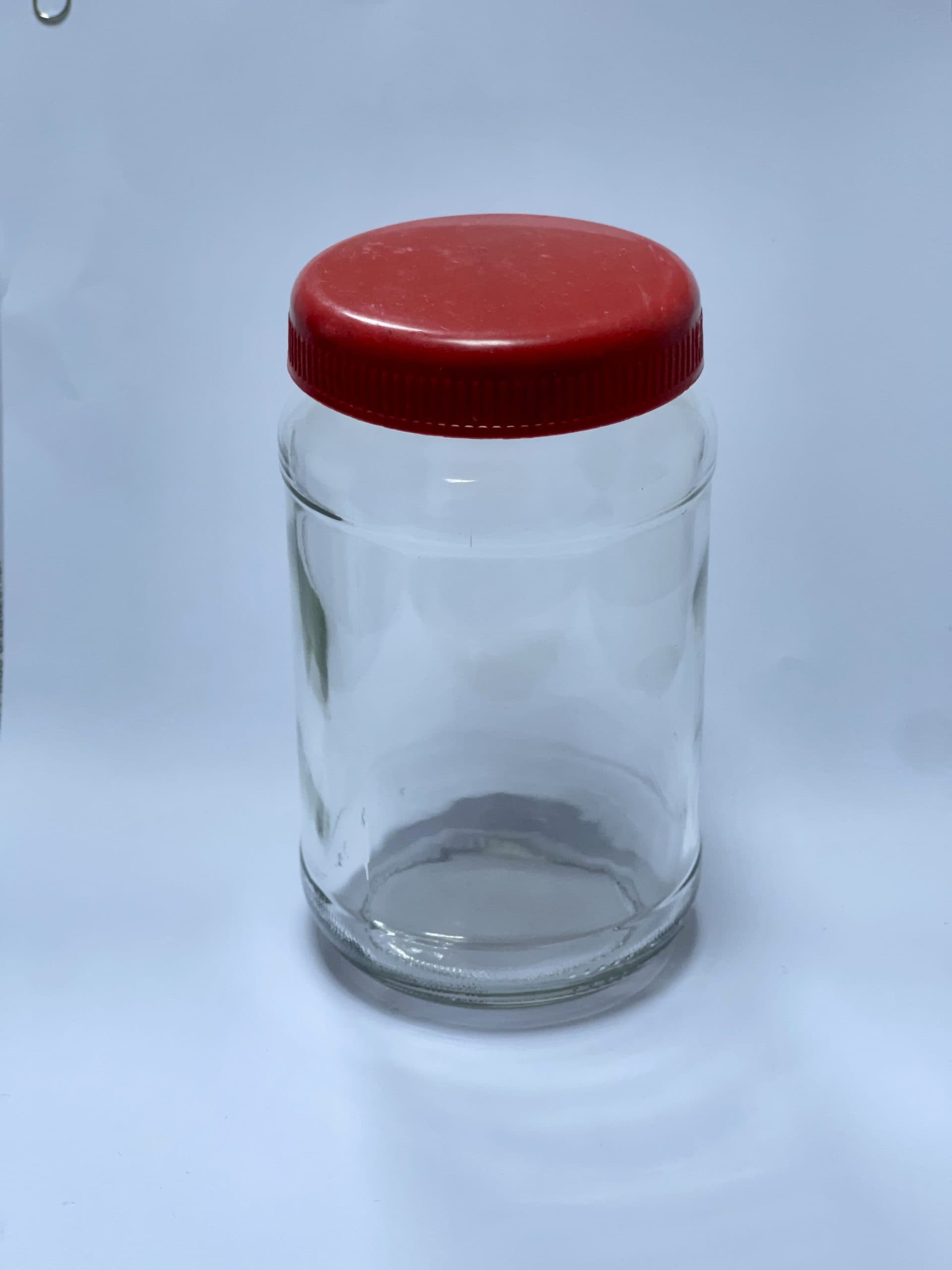 Pot en Verre Rond 37cl – Couvercle Plastique , ouverture : Twist-Off vue 2