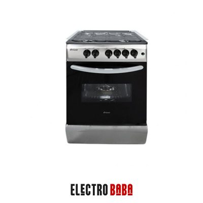 Cuisinière 4 FEUX ORIENT 60 cm Inox + Tourne Broche