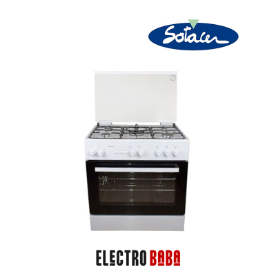 Cuisinière 5 Feux / 80 cm / Blanc - Sotacer SF8500XI