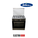 Cuisinière 5 Feux / 80 cm / Silver - Sotacer SF8500XI 