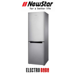 Réfrigérateur Combiné Newstar 350 Litres Nofrost - Inox (NC3700SS)