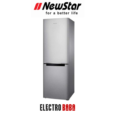 Réfrigérateur Combiné Newstar 350 Litres Nofrost - Inox (NC3700SS)