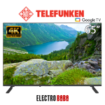 TV TELEFUNKEN 65" Smart Google Tv G3EN UHD 4K Avec Récepteur intégré