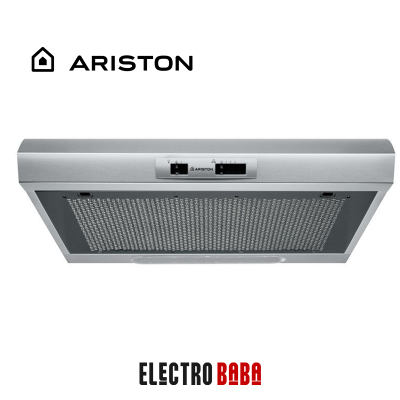 Hotte casquette Ariston 60 cm inox