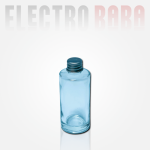 Bouteille Rond Transparente 50ml bouchon à vis