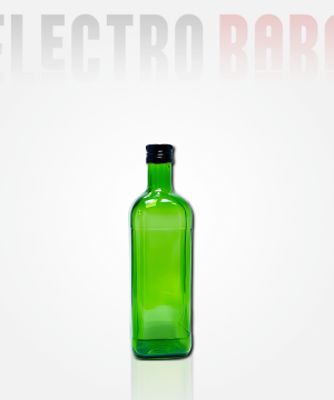 Bouteille carrée vert 250ml