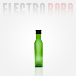 Bouteille carrée vert 50ml