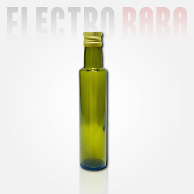 Bouteille dorica ambré 250ml