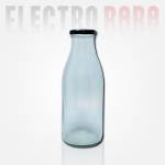 Bouteilles de lait en verre contenance 1L