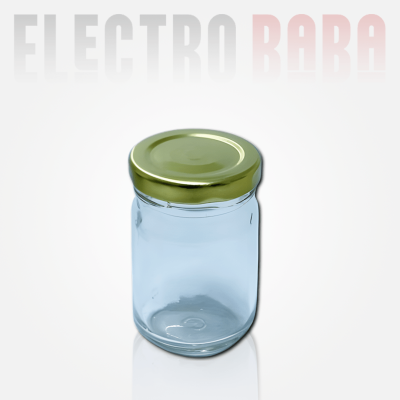 Pot en Verre Rond 10cl , ouverture : Twist-Off