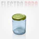 Pot en Verre Rond 21cl, ouverture : Twist-Off