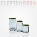 Pot en Verre Rond 72cl , ouverture : Twist-Off