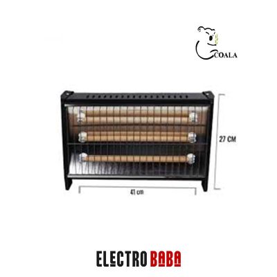 Chauffage Électrique COALA R3+ 2100W – Noir