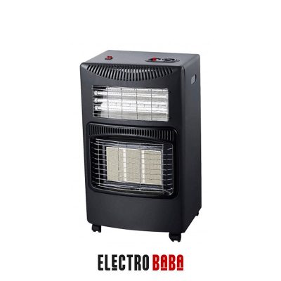 Chauffage Gaz/ Electirque Olym 2En1 Noir